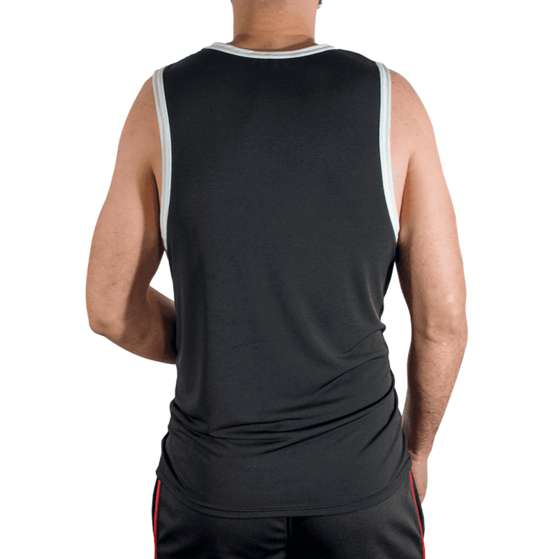 MACHO - CMV004 BLACK GYM T-SHIRT S/M thumb 3