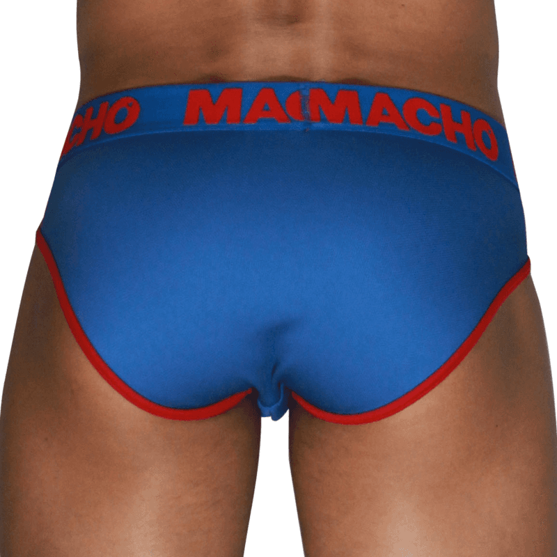 MACHO - MCH005 CLASSIC SLIP BLUE + RED S thumb 3