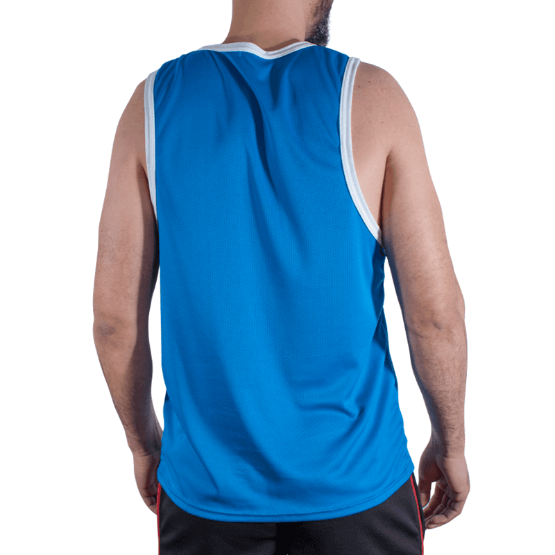 MACHO - CMV002 BLUE GYM T-SHIRT S/M thumb 3