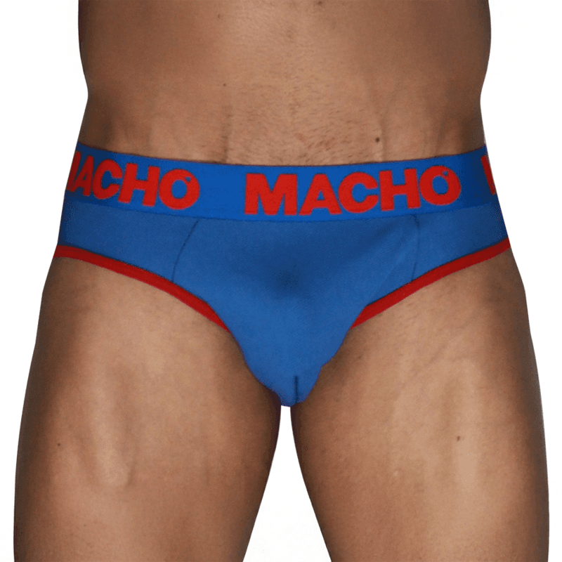 MACHO - MCH005 CLASSIC SLIP BLUE + RED M thumb 2