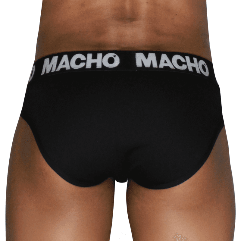 MACHO  - MCH007  CLASSIC SLIP BLACK + BLACK L thumb 3