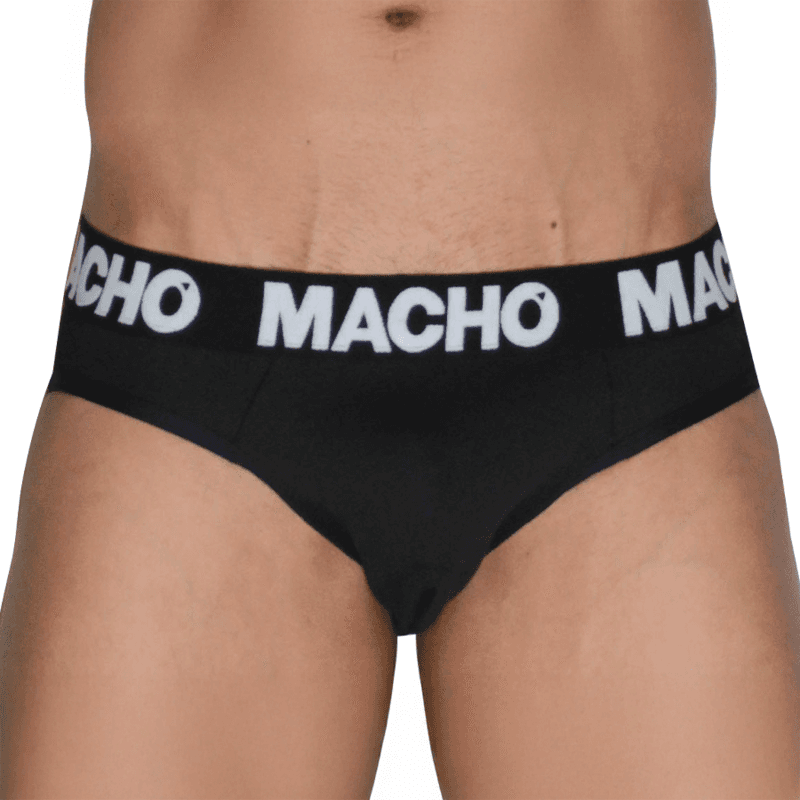 MACHO  - MCH007  CLASSIC SLIP BLACK + BLACK XL thumb 2
