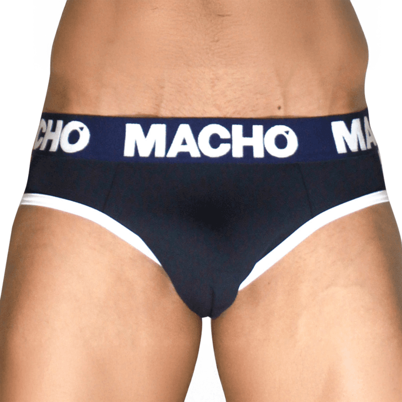 MACHO - MCH008 NAVY BLUE CLASSIC SLIP M thumb 2