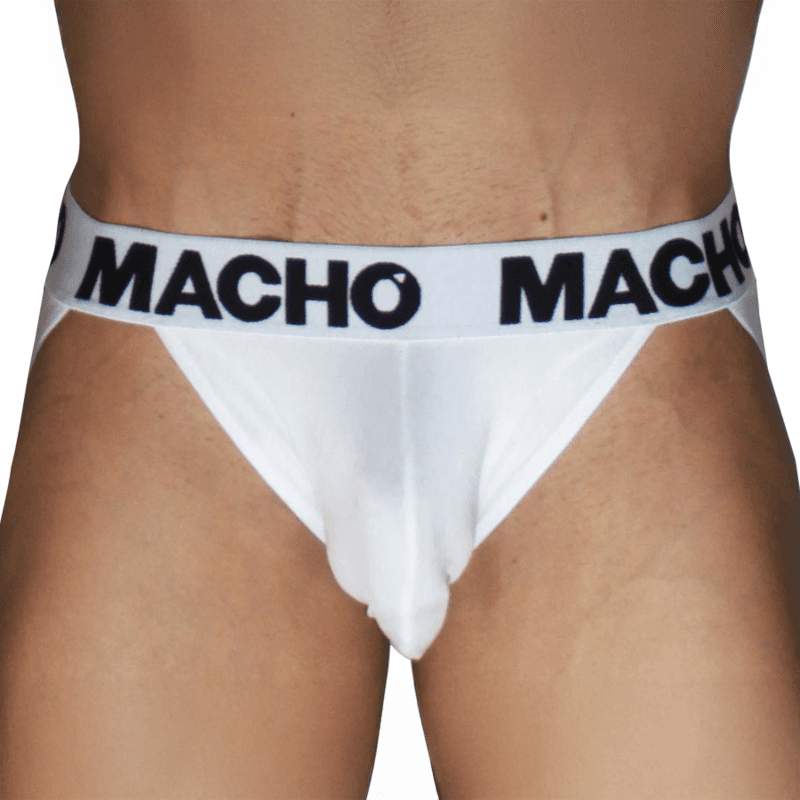 MACHO - MX29BL JOCK WHITE + WHITE L