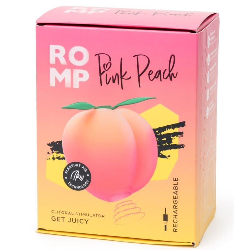ROMP - PINK PEACH CLITORAL SUCTION thumb 4