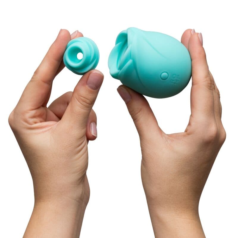 ROMP - ROSE GLOW CLITORAL SUCTION TOOL GLOW IN THE DARK thumb 5