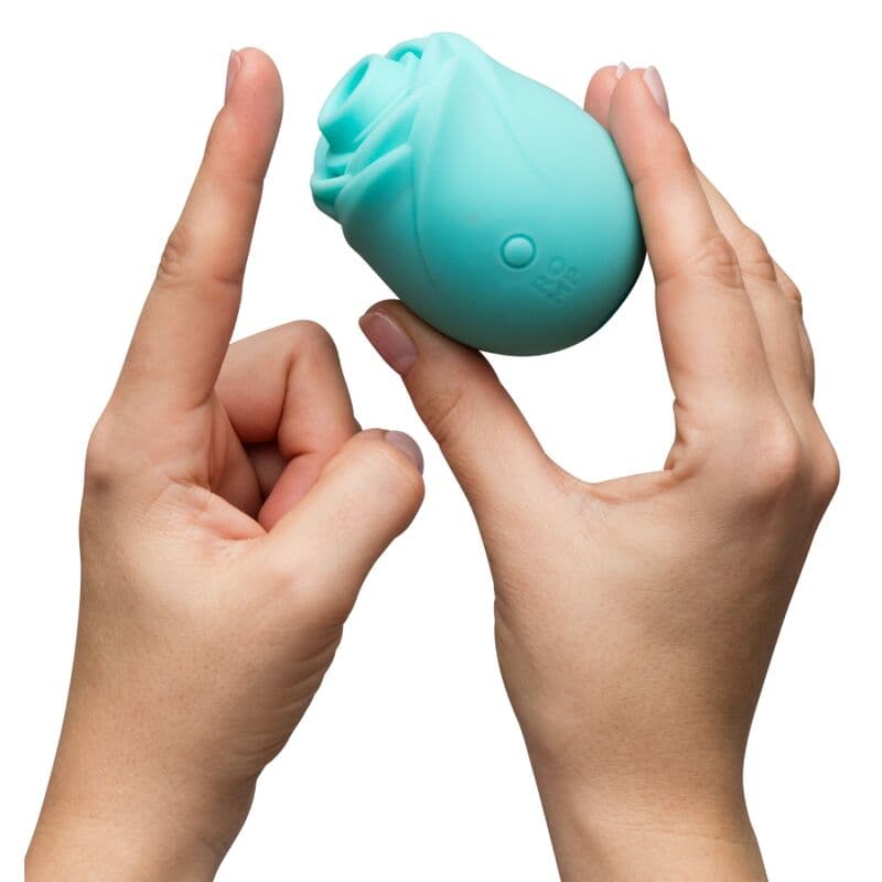 ROMP - ROSE GLOW CLITORAL SUCTION TOOL GLOW IN THE DARK thumb 6