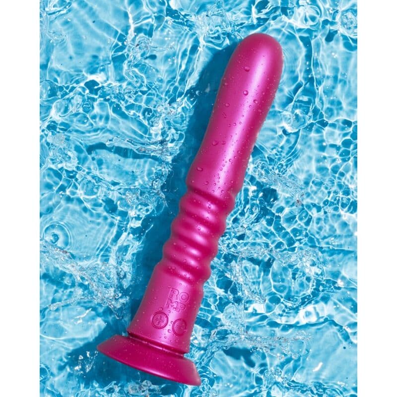 ROMP - JIGGLE UP AND DOWN VIBRATOR WITH PINK SUCTION CUP thumb 9