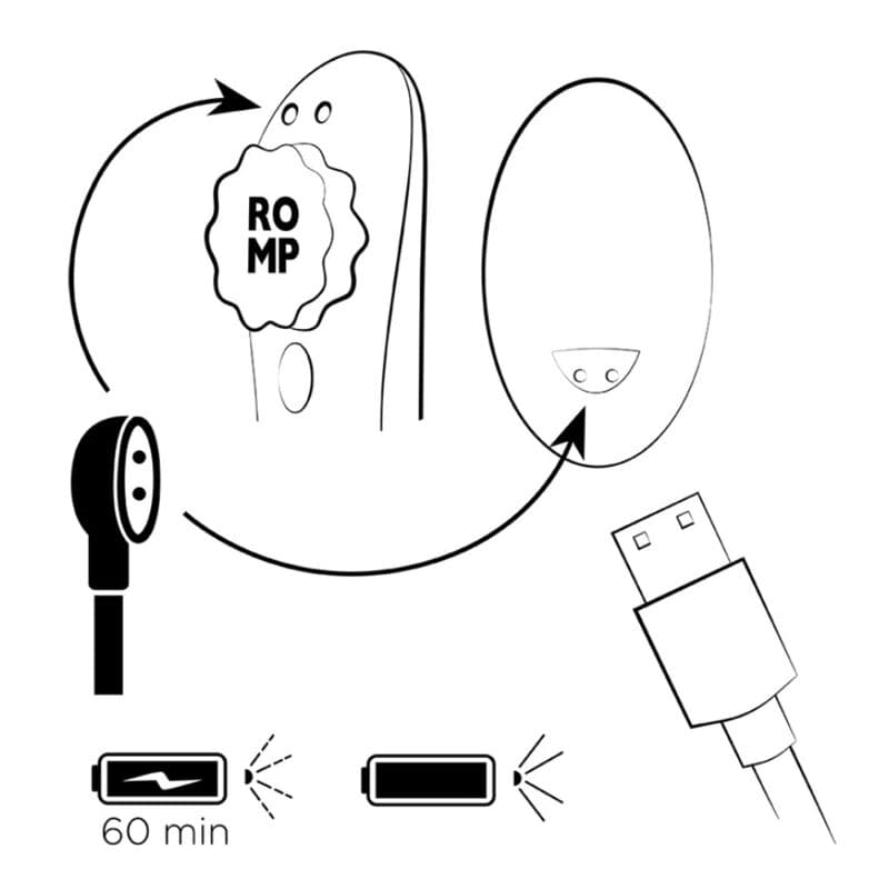 ROMP - PARTY MAGNETIC VIBRATING SILICONE PANTIE WITH REMOTE CONTROL thumb 12