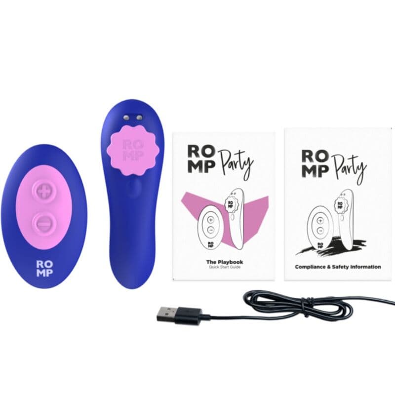 ROMP - PARTY MAGNETIC VIBRATING SILICONE PANTIE WITH REMOTE CONTROL thumb 10