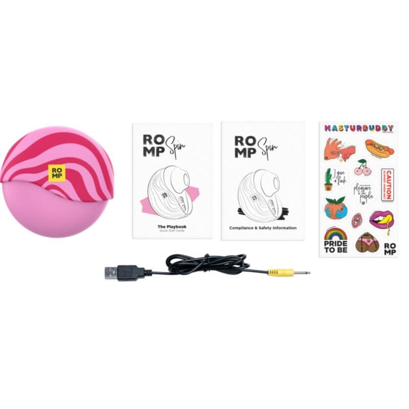 ROMP - SPIN CLITORAL SUCTION ANTITUDE WITH ROTATING OPENING AND CLOSING thumb 10