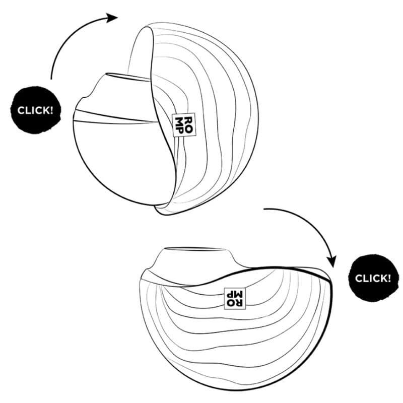 ROMP - SPIN CLITORAL SUCTION ANTITUDE WITH ROTATING OPENING AND CLOSING thumb 18