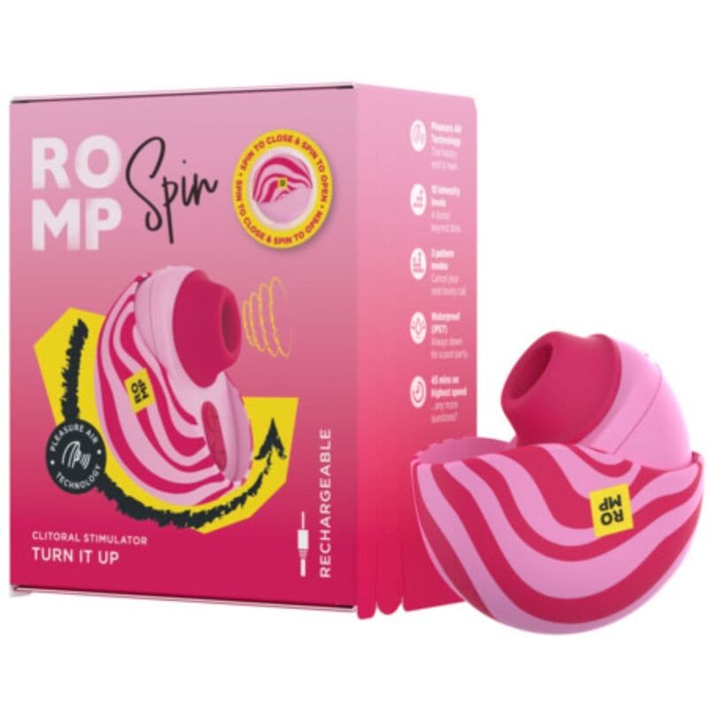 ROMP - SPIN CLITORAL SUCTION ANTITUDE WITH ROTATING OPENING AND CLOSING thumb 8