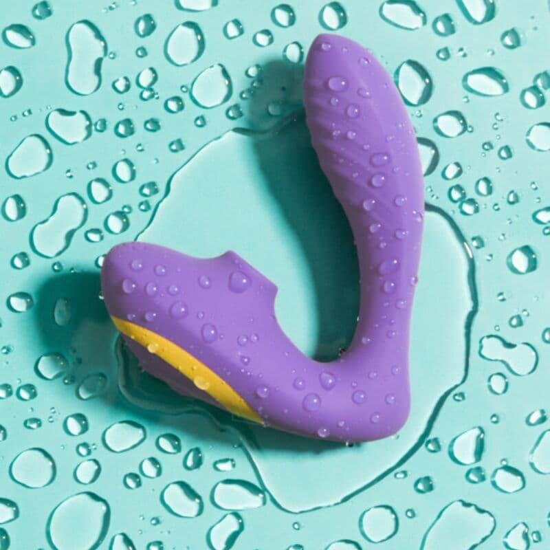 ROMP - REVERB G-SPOT STIMULATOR AND CLITORAL SUCTION DEVICE PURPLE thumb 13