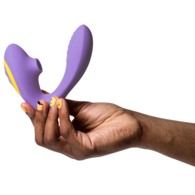 ROMP - REVERB G-SPOT STIMULATOR AND CLITORAL SUCTION DEVICE PURPLE thumb 4
