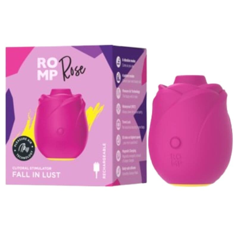 ROMP - ROSE PINK-SHAPED CLITORAL SUCTION TOOL thumb 9