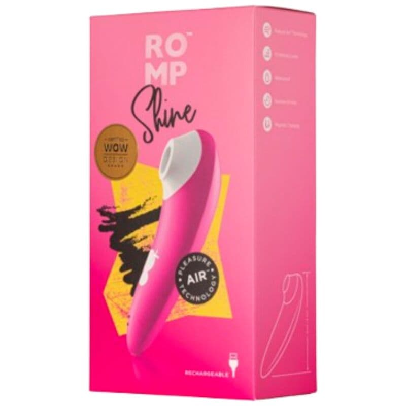 ROMP - SHINE X CLITORAL SUCTION 10 LEVELS PINK thumb 8