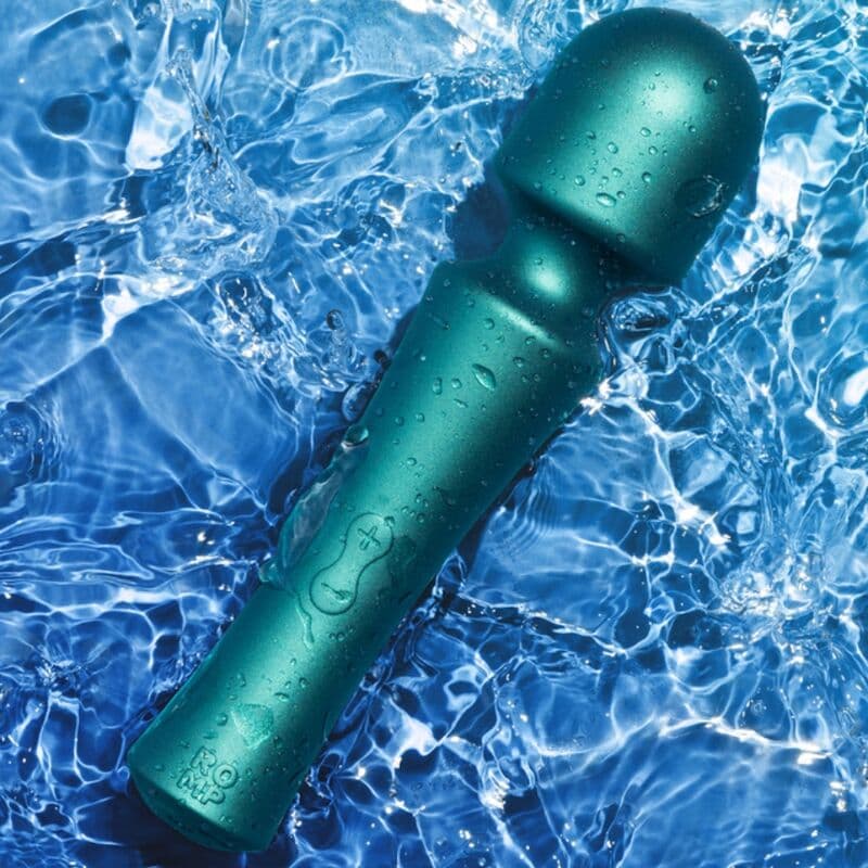 ROMP - PRESTO MINI WAND VIBRATOR FLEXIBLE HEAD GREEN thumb 10