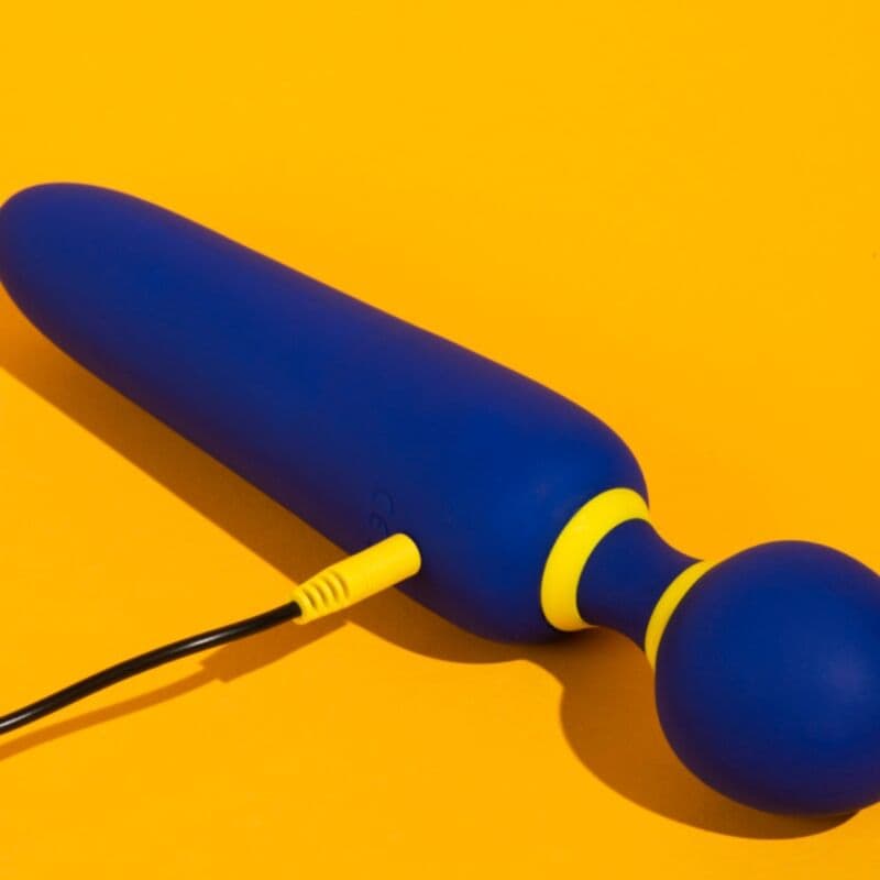 ROMP - FLIP VIBRATING WAND SILENT 10 MODES BLUE thumb 12