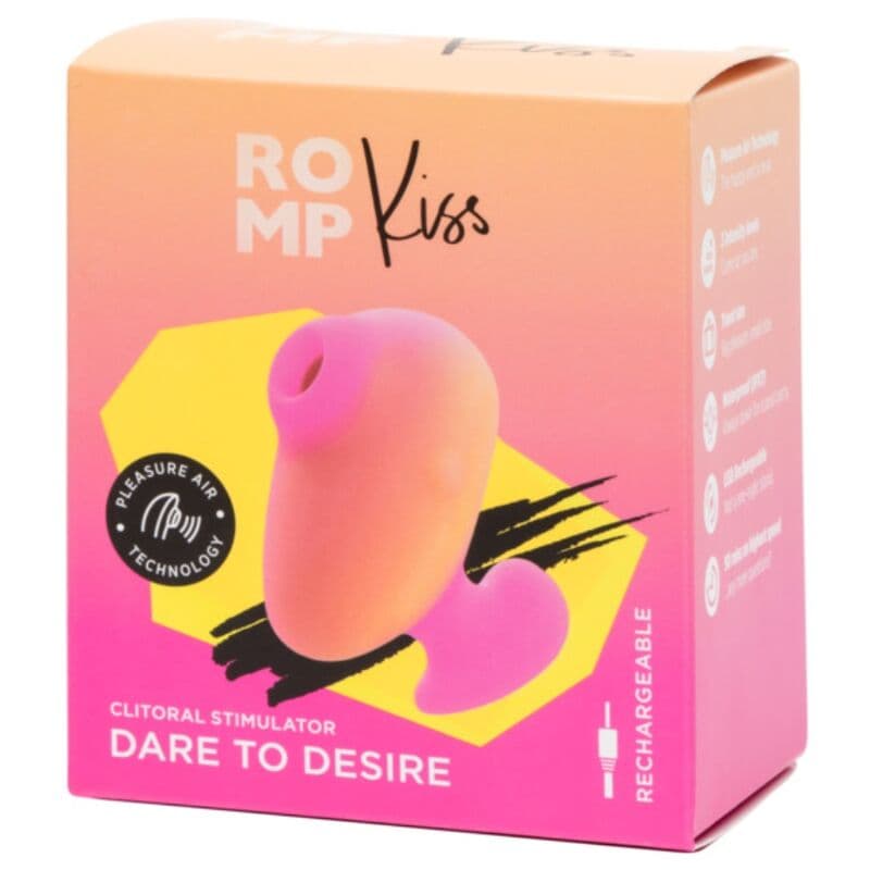 ROMP - KISS CLITORAL SUCTION RECHARGEABLE FINGER VIBRATOR thumb 9