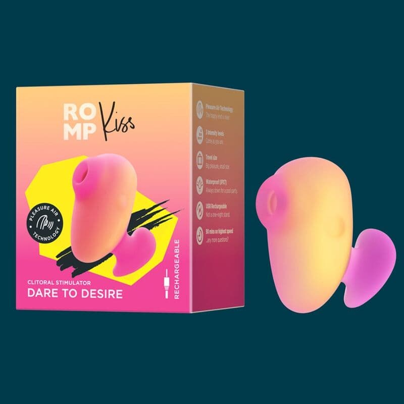 ROMP - KISS CLITORAL SUCTION RECHARGEABLE FINGER VIBRATOR thumb 10