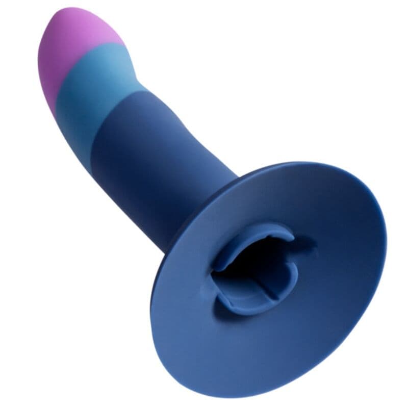 ROMP - PICCOLO SILICONE DILDO WITH TRICOLOR SUCTION CUP 14 CM thumb 2