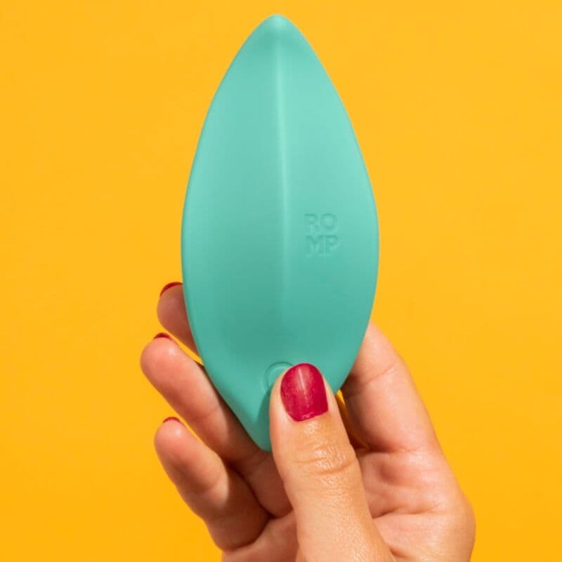 ROMP - WAVE VIBRATOR CLITORAL STIMULATOR ERGONOMIC SHAPE AQUA GREEN thumb 11