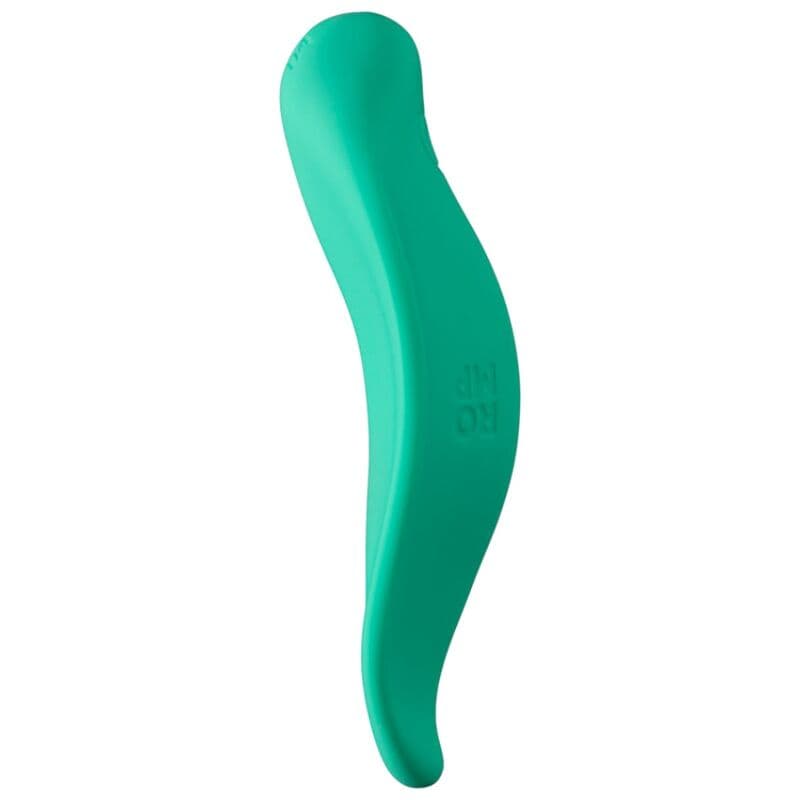 ROMP - WAVE VIBRATOR CLITORAL STIMULATOR ERGONOMIC SHAPE AQUA GREEN thumb 5