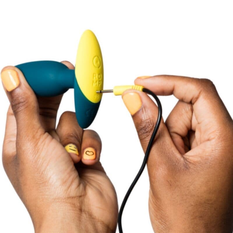 ROMP - BASS PLUG ANAL VIBRATOR 10 CM GREEN thumb 7