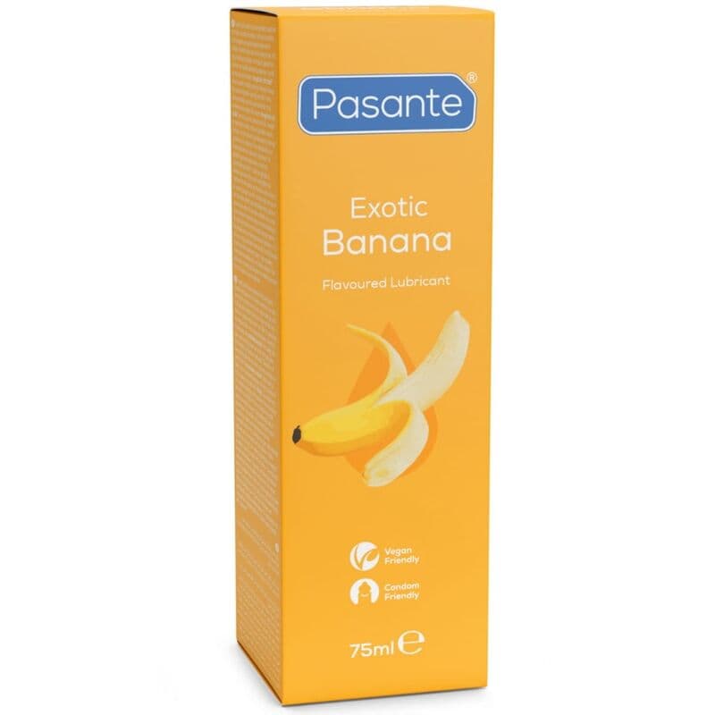 PASANTE - LUBRICANT WATER BASED BANANA FLAVOURED 75 ML thumb 2