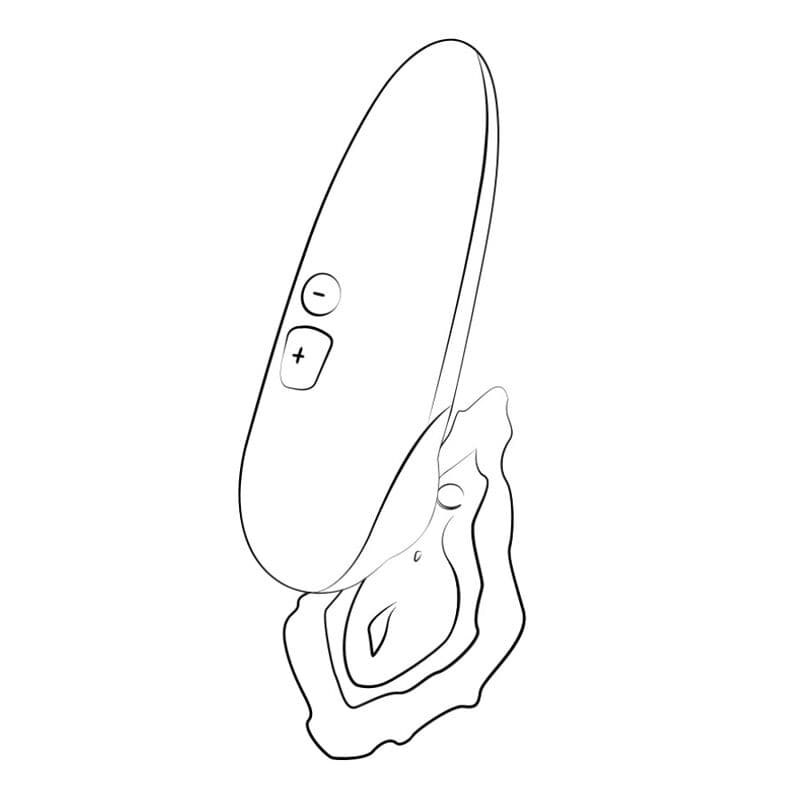ROMP - SWITCH X CLITORAL STIMULATOR 6 LEVELS ORANGE thumb 6