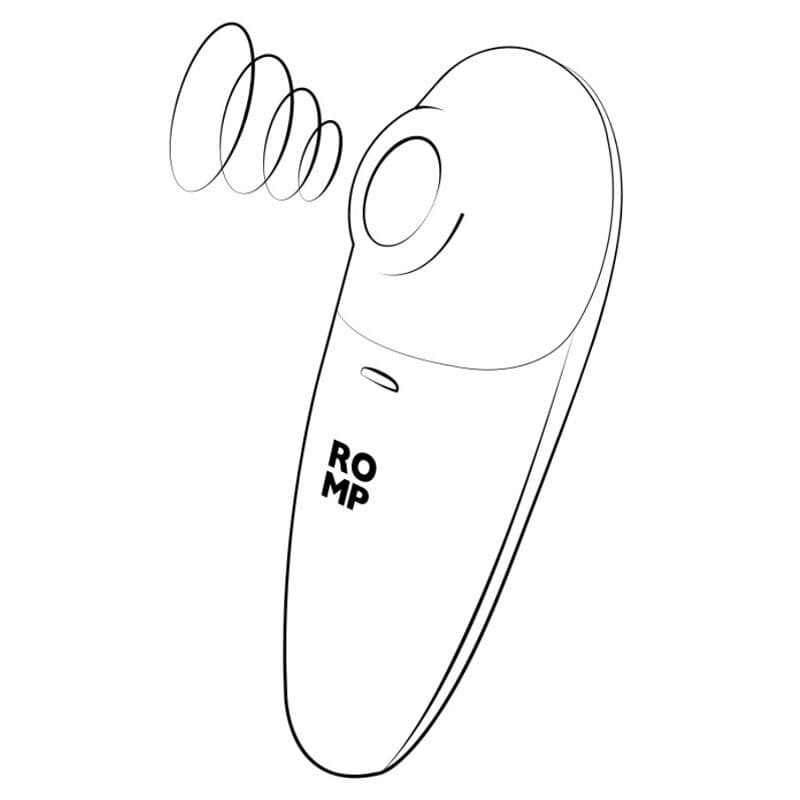 ROMP - SWITCH X CLITORAL STIMULATOR 6 LEVELS ORANGE thumb 7