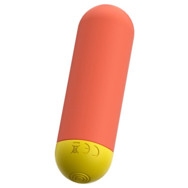 ROMP - RIOT MULTIFUNCTION VIBRATING BULLET ORANGE + YELLOW thumb 2