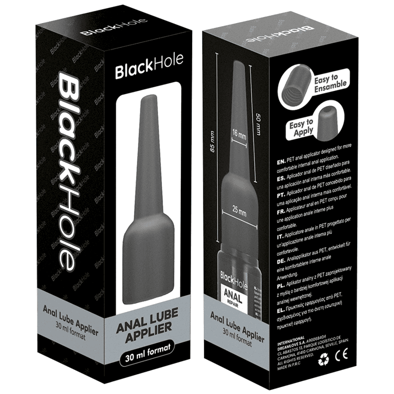 BLACK HOLE - ANAL LUBE APPLIER S SIZE 30 ML thumb 8