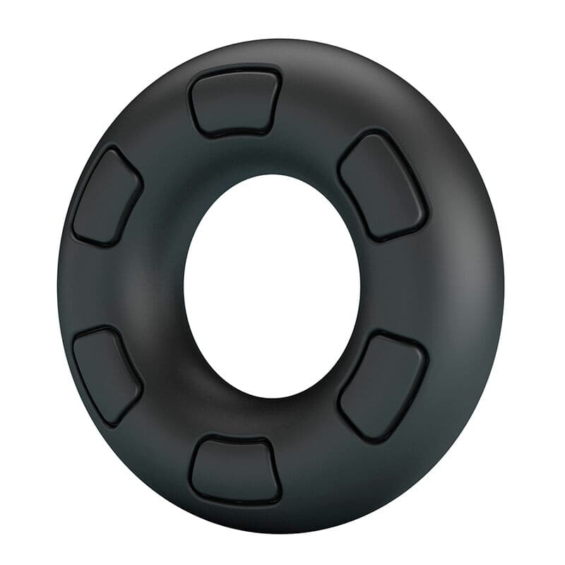 CRAZY BULL - BERTRAM SUPER SOFT SILICONE COCK RING BLACK thumb 4