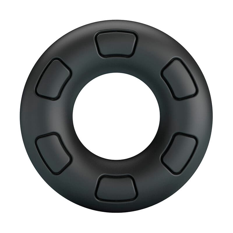 CRAZY BULL - BERTRAM SUPER SOFT SILICONE COCK RING BLACK thumb 2