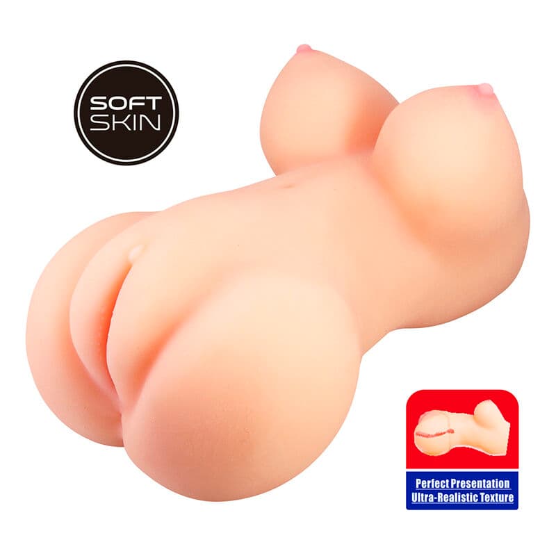CRAZY BULL - METTE REALISTIC ASS AND VAGINA MASTURBATOR FLESH thumb 5