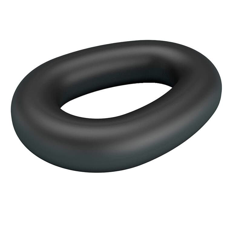 CRAZY BULL - VESPER SUPER SOFT SILICONE COCK RING BLACK thumb 3