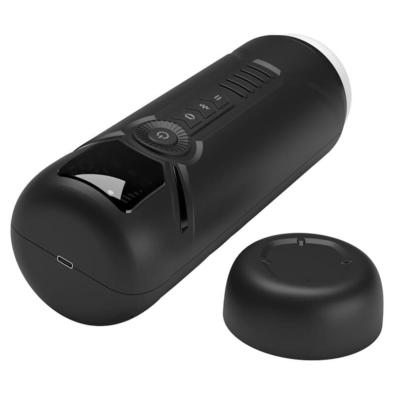 PRETTY LOVE - AETOLA MULTIFUNCTION AUTOMATIC MASTURBATOR WITH HANDLE BLACK thumb 6