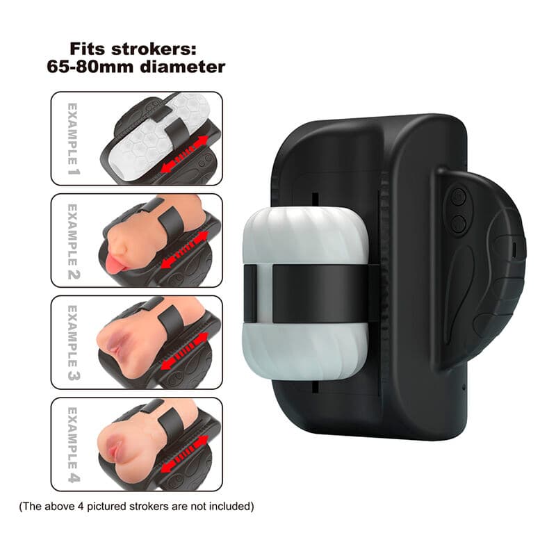 PRETTY LOVE - CALISTA UNIVERSAL AUTOMATIC MASTURBATOR BLACK thumb 9