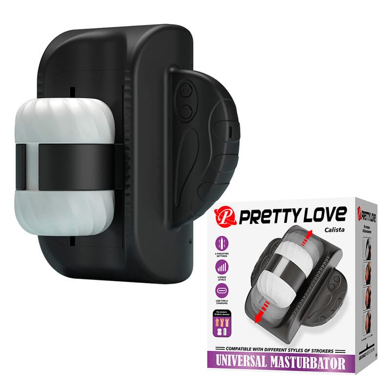 PRETTY LOVE - CALISTA UNIVERSAL AUTOMATIC MASTURBATOR BLACK thumb 2