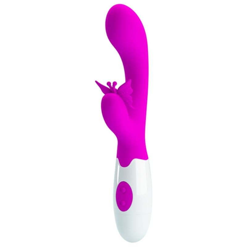 PRETTY LOVE - BUTTERFLY KISS 30 FUNCTION RABBIT VIBRATOR PURPLE thumb 4