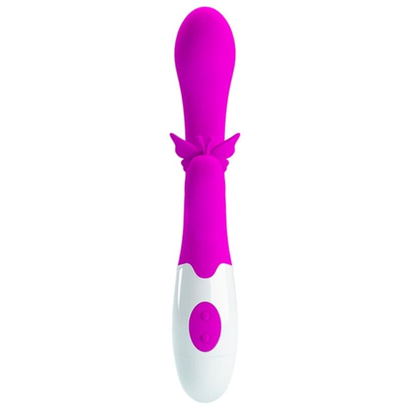 PRETTY LOVE - BUTTERFLY KISS 30 FUNCTION RABBIT VIBRATOR PURPLE thumb 5
