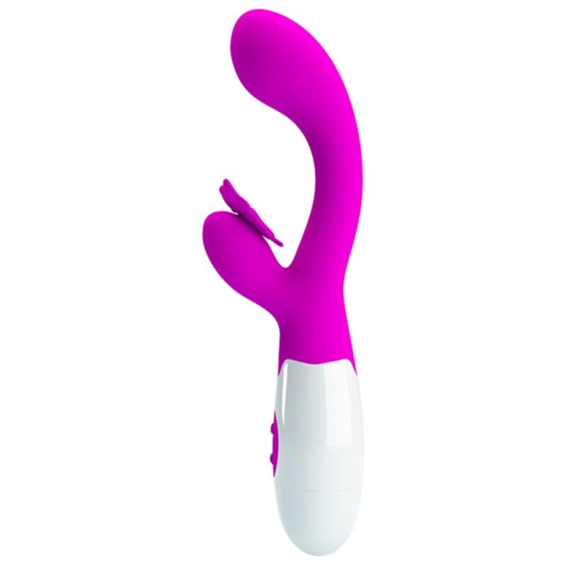 PRETTY LOVE - BUTTERFLY KISS 30 FUNCTION RABBIT VIBRATOR PURPLE thumb 3