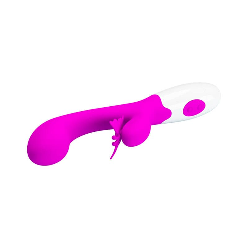 PRETTY LOVE - BUTTERFLY KISS 30 FUNCTION RABBIT VIBRATOR PURPLE thumb 7