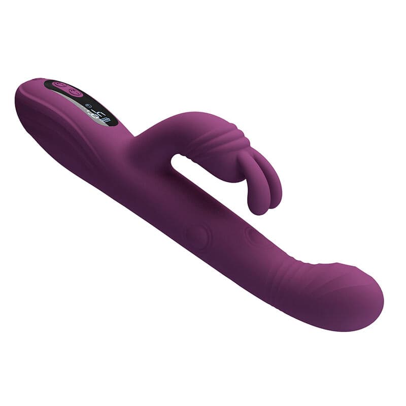 PRETTY LOVE - DEE MULTIFUNCTION RABBIT VIBRATOR OSCILLATING AND PERCUSSION PURPLE thumb 3