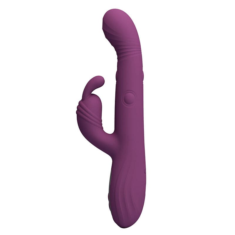 PRETTY LOVE - DEE MULTIFUNCTION RABBIT VIBRATOR OSCILLATING AND PERCUSSION PURPLE thumb 2