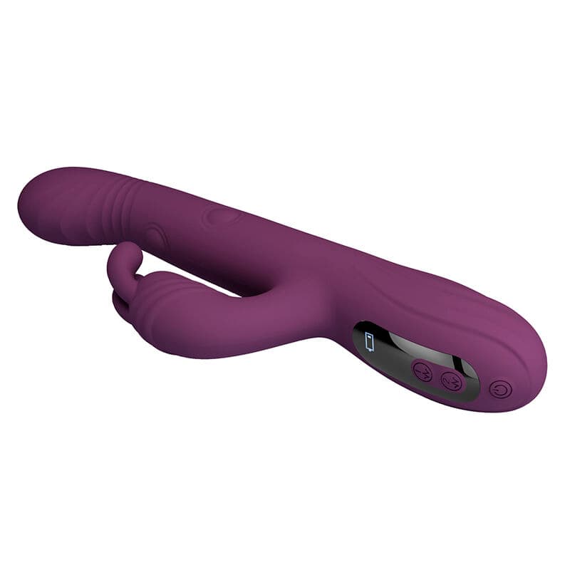 PRETTY LOVE - DEE MULTIFUNCTION RABBIT VIBRATOR OSCILLATING AND PERCUSSION PURPLE thumb 8