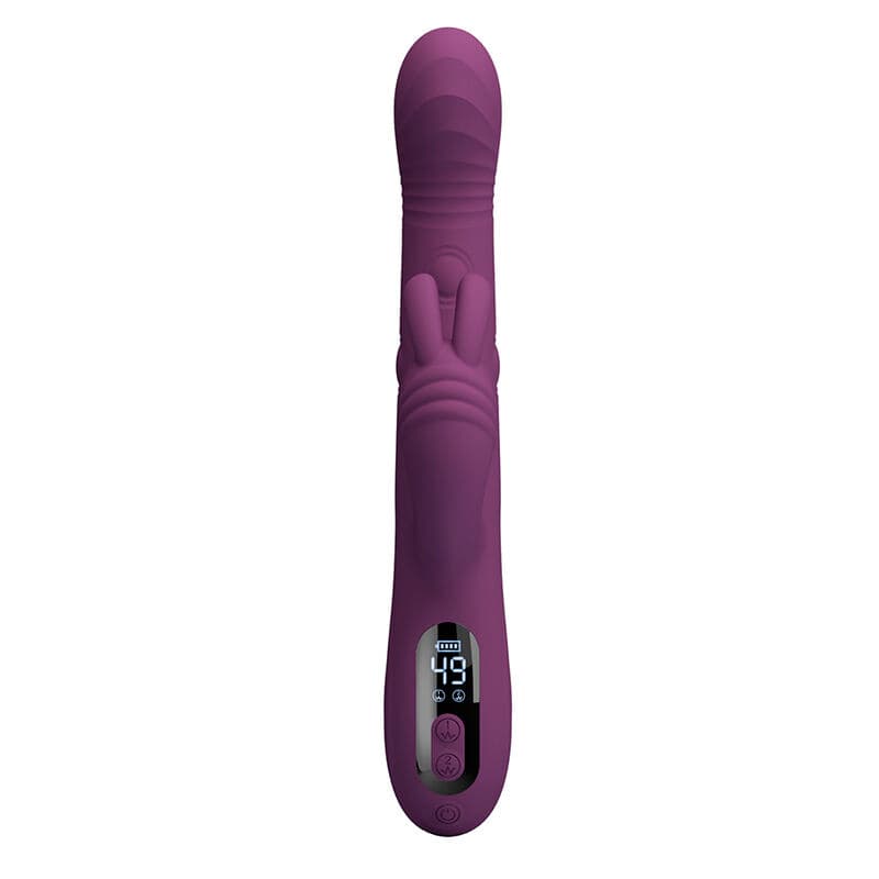 PRETTY LOVE - DEE MULTIFUNCTION RABBIT VIBRATOR OSCILLATING AND PERCUSSION PURPLE thumb 10