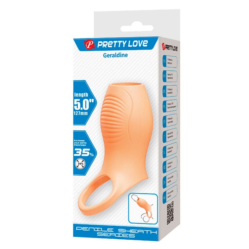 PRETTY LOVE - GERALDINE THICKENING PENIS SHEATH thumb 8